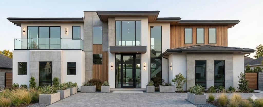 Luxury home moderna entregue pela construtora do Grupo Factum na Flórida